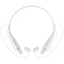 Беспроводные наушники Heonyirry HBS-730 Bluetooth, спортивные с микрофоном, белые (EG-н)