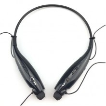 Беспроводные наушники Heonyirry HBS-730 Bluetooth спортивные с микрофоном, черные (EG-н)