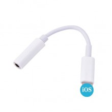 Аудио адаптер - переходник lightning to aux 3.5 mm для Iphone со всеми версиями IOS (EG-н)