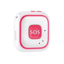 GPS трекер для детей Badoo Security V28, персональный с кнопкой SOS , розовый (eg-н)