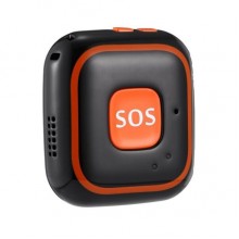 GPS трекер для ребенка Badoo Security V28 портативный с кнопкой SOS , черный (eg-100413)