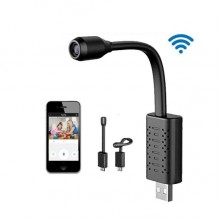 Мини wifi камера USB с гибкой ножкой Jianshu U21, 2 Мп, Full HD 1080P (100381)