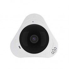 Wifi камера 360 градусов панорамная, рыбий глаз Unitoptek EC-P02, беспроводная, белая (EG-н) Wifi камера 360 градусов панорамная, рыбий глаз Unitoptek EC-P02, беспроводная, белая (EG-н)