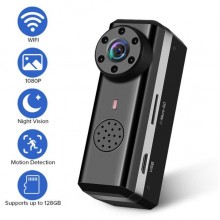 Wifi камера мини HD 1080P c умным датчиком человека Spied W6, до 15 часов автономной работы (EG-н)