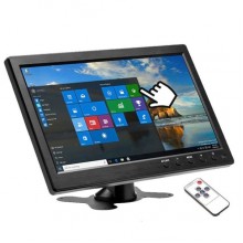 Автомобильный монитор в машину 10 дюймов Podofo K101, 1024х600, AV, HDMI, VGA  (eg-н)