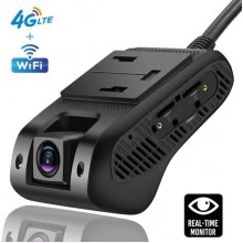 Відеореєстратор автомобільний з 4G + WIFI + GPS Jimi JC400P Aivision Cam з online передачею відео (2-га камера вбудована в корпус) (eg-100498)