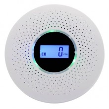 Комбинированный датчик угарного газа + датчик дыма Nectronix с сиреной 2 в 1 512COM (eg-100316)