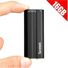 Миниатюрный диктофон с активацией голосом Savetek 600, 16 Гб памяти, 50 часов работы (eg-н) Миниатюрный диктофон с активацией голосом Savetek 600, 16 Гб памяти, 50 часов работы (eg-н)