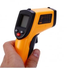 Бесконтактный инфракрасный термометр VKTECH GM320, технический до 380 градусов (EG-100099)