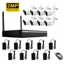 Комплект видеонаблюдения беспроводной wifi на 8 камер Longse WIFI3608DE8SW200, 2 Мегапикселя (н) Комплект видеонаблюдения беспроводной wifi на 8 камер Longse WIFI3608DE8SW200, 2 Мегапикселя (н)