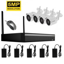 Комплект видеонаблюдения беспроводной Longse WIFI 4-Kit 5 MEGA, 300 метров, 5 Мегапикселей (н) Комплект видеонаблюдения беспроводной Longse WIFI 4-Kit 5 MEGA, 300 метров, 5 Мегапикселей (н)