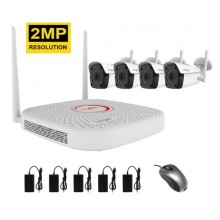 Комплект видеонаблюдения беспроводной wifi на 4 камеры Longse WIFI3604PGE4FK200, 2 Мегапикселя (н) Комплект видеонаблюдения беспроводной wifi на 4 камеры Longse WIFI3604PGE4FK200, 2 Мегапикселя (н)