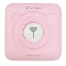 Портативный bluetooth термопринтер для смартфона PeriPage A6, розовый (eg-н)