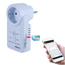 GSM розетка с датчиком температуры c дистанционным управлением через СМС Waytronic iTimer (русская версия) (eg-100154)