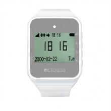 Часы пейджер для официантов с русским меню Retekess TD108, белые (eg-100533)
