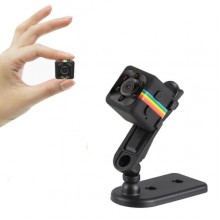 Миниатюрный видеорегистратор Cooljier SQ11 2 Mp FullHD 1080P, черный (н)