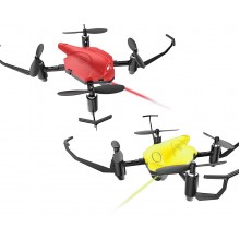 Бой квадрокоптеров Wowitoys Battle Drone На радиоуправлении С подсветкой