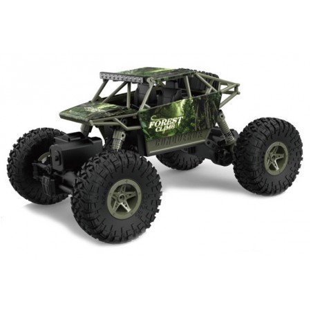 Машинка на радиоуправлении 1:18 HB Toys Краулер 4WD на аккумуляторе (зеленый)