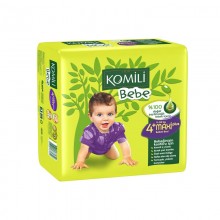 Подгузники Komili Bebe 4 - Maxi Plus 9-20 кг 36 шт Гипоалергенные Для комфорта вашего малыша (КВ 07822-05)