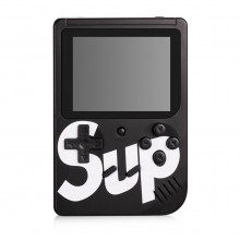 Портативная приставка с джойстиком Retro FC Game Box Sup dendy 400in1 Black с подключением к TV (VN-024)