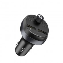 FM-модулятор Hoco E41 In-car audio wireless FM transmitter c функцией зарядного устройства Black (VN-004)