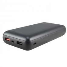Универсальное аккумуляторное устройство Awei P96K 2USB 20000mAh Black с LED-дисплеем для индикации заряда(VN-003)