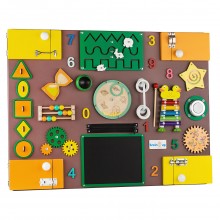 Бизиборд BrainUp Smart Busy Board настольная развивающая игра доска из 35 деталей XL60*80см (6006_2)