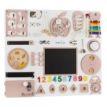 Бизиборд BrainUp Smart Busy Board настольная развивающая игра доска из 30 деталей L60*70 см (6005_2)