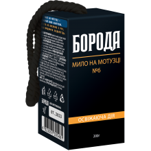 Мило на мотузці для чоловіків 200 г БОРОДА