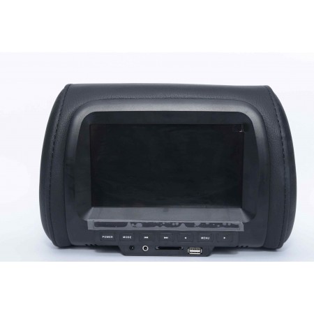 Монитор встроенный в подголовник Xuyean PRO (7") DVD USB/ SD Black (чёрный) С пультом д/у для Авто (AV-03)