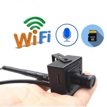 Мини wifi камера с датчиком движения и микрофоном Jienuo 407SW, 2 мегапикселя HD1080P, металлическая (eg-н)