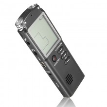 Цифровий диктофон з великим екраном Savetek GS-T60, пам'ять 8 Гб, стерео, акумуляторний (eg-100064)