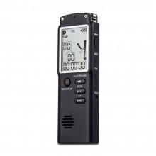 Диктофон цифровий з великим екраном Savetek GS-T60, пам'ять 16 Гб, стерео, акумуляторний (eg-100322)