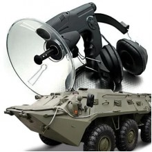 Военный монокуляр 8х25 со встроенным параболическим микрофоном ST-100, устройство обнаружения (eg-100059-1)