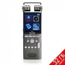 Диктофон цифровой профессиональный  с линейным входом Savetek GS-R06, 32 Гб памяти, стерео, SD до 64 Гб (eg-100894)