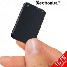 Диктофон-брелок Nectronix V15 мини с активацией голосом , 16 Гб памяти, 30 часов записи, черный (eg-100833-16)