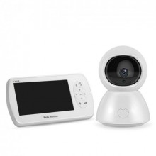 Беспроводная видеоняня baby monitor 5" дюймов монитор INQMEGA BM288, датчик температуры, подсветка, запись видео (eg-н)