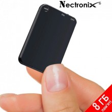Диктофон-брелок Nectronix V15 мини с активацией голосом , 8 Гб памяти, 30 часов записи, черный (eg-100833-8)