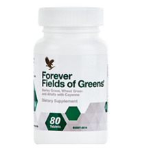 Зеленые поля FOREVER Fields of Greens добавка Форевер 80 таблеток