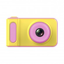 Цифровой Детский Фотоаппарат Summer Vacation Smart Kids Camera Original 720P 2" Yellow Pink (HH 500-7) Умный Для детей Интерактивный (НН-10)