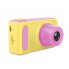 Цифровой Детский Фотоаппарат Summer Vacation Smart Kids Camera Original 720P 2" Yellow Pink (HH 500-7) Умный Для детей Интерактивный (НН-10)