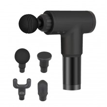 Мышечный Массажер для тела Fascial Gun KH-320 Original Black (HH -01) Портативный Ручной Переносной С кейсом Фитнес 