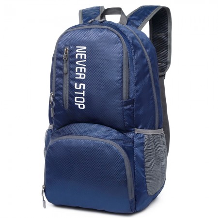 Рюкзак туристический Keloe B10 Original Складной Водонепроницаемый Blue Походный Для мужчин и женщин на 30 л Повседневный (НН-08)