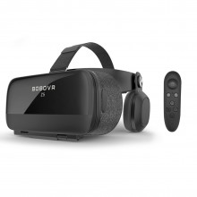 Очки шлем виртуальной реальности Bobo 3D VR Z5 Original С наушниками С пультом ДУ Bluetooth 120° Black  (НН-03)