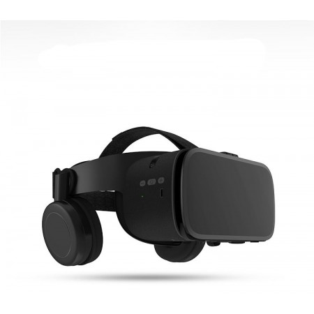 Очки шлем виртуальной реальности Bobo 3D VR Z6 С наушниками С пультом ДУ Bluetooth 110°  Black (НН-04)