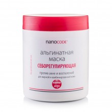 Альгинатная маска для лица NANOCODE СЕБОРЕГУЛИРУЮЩАЯ 200 г (А38-200)