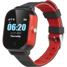 Смарт-часы UWatch GW700S Kid smart watch Black/Red Умные Водонепроницаемые Для детей  ( BBF-02)