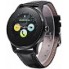 Смарт-часы UWatch K88H Black Leather Strap Умные Водонепроницаемые Для спорта ( BBF-04)