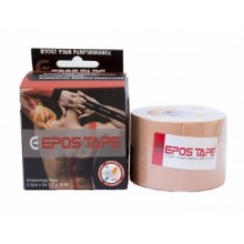 Кинезиологический тейп EPOS TAPE Original (бежевый) из хлопка, Гипоаллергенный, Акриловый (KT-06)