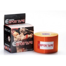 Кинезиологический тейп EPOS TAPE Original 5 м, (оранжевый) из хлопка, Гипоаллергенный Акриловый (КТ-14)